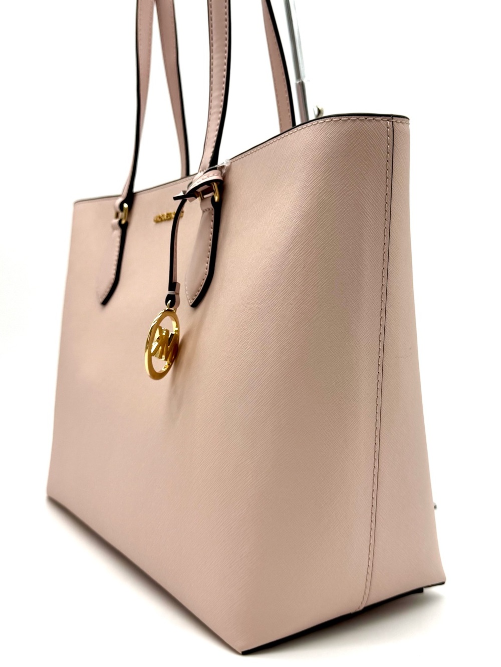 Michael Kors Bag Large Sheila Mf Tote Bag Powder Blush - Picture 3 of 10